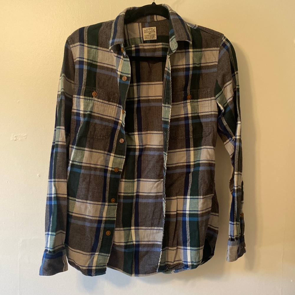 JCrew Flannel XS